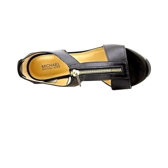 Elegant Michael Kora Black Women's Heeled Sandals - Picture 3 of 5